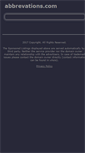 Mobile Screenshot of abbrevations.com